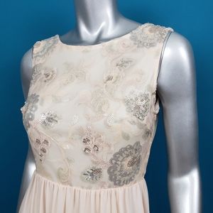 🆕️ 🎬 TFNC LONDON "Mad Men" Retro Style Sequin Maxi Dress // (NWT)